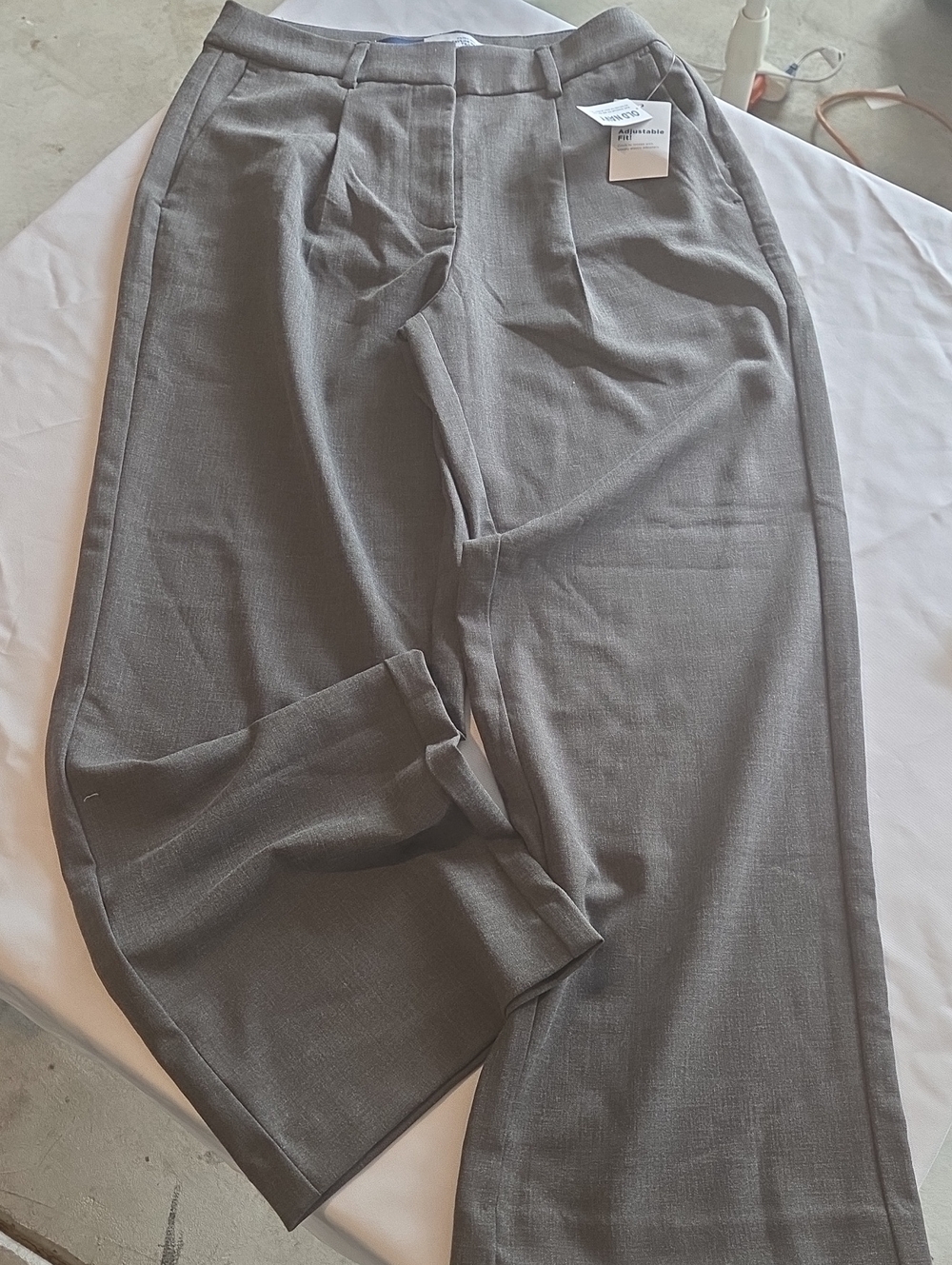 Old Navy Taupe-Gray Straight Leg Women's Pants